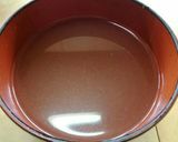 ふるる冷麺で　豚しゃぶのせ梅入りスープ作り方1写真