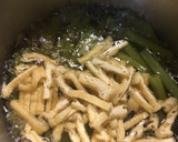 ふきと油揚げの煮物作り方24写真