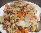 味噌汁の残りを使って☆納豆チャーハン作り方6写真
