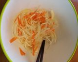 ガリっと!胡麻油風味のかき揚げ風♪作り方2写真