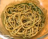 大量消費！大葉で和風ジェノベーゼパスタ作り方3写真