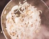 焼き鮭リメイク→濃厚クリームパスタ作り方2写真