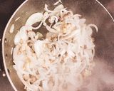 焼き鮭リメイク→濃厚クリームパスタ作り方2写真