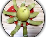 キウイを一度に繋げて剥く方法作り方15写真