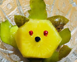 キウイを一度に繋げて剥く方法作り方16写真