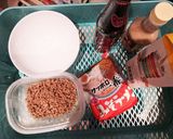 サッポロ一番アレンジ❤簡単担々麺風作り方1写真