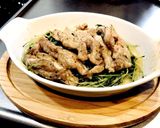 豆苗と鶏せせりのオーブン焼き作り方7写真