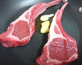 お気楽☆ラム肉ステーキ作り方1写真