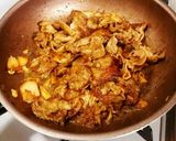 ＊野菜炒め＊豚キムチマヨネーズのせ～作り方7写真
