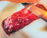 57℃ 鴨むね肉 カシスソースと共に作り方3写真