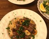 味噌漬バター牛ステーキとガーリックライス作り方14写真