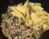 春の味覚★タケノコとそら豆の豚肉味噌炒め作り方4写真