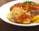 海老入りオムライス~チリソース~作り方16写真