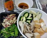 ごま油と香味野菜で作る甘辛野菜炒め作り方1写真