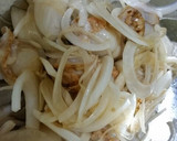 ごま油と新玉ねぎ蒸しほたて和え作り方2写真