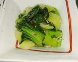 簡単！うまい！チンゲン菜のおひたし！作り方3写真