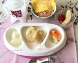 離乳食後期〜オムライス風トマトリゾット作り方4写真