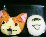 キャラ弁☆ジバニャン&ウィスパーおにぎり作り方7写真
