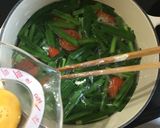 ごま油が決め手！ニラ玉中華スープ作り方2写真