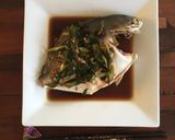 Steamed Pompano Fish作り方7写真