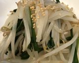 かどやのごま油もやしとニラの簡単一品作り方2写真