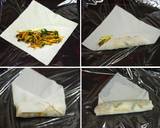 ベジ♪野菜たっぷりカレー風味の焼き春巻作り方3写真