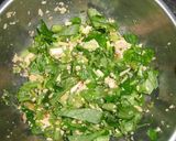 根三つ葉と豆腐のいなり風煮びたし作り方4写真