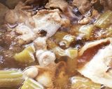 蕗と豚肉の煮物作り方2写真