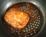 簡単昼食　マルシンハンバーグでロコモコ丼作り方3写真