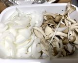 豚肉とキノコ☆わさび醤油ソテー作り方2写真
