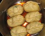 根三つ葉と豆腐のいなり風煮びたし作り方9写真