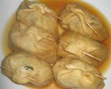 根三つ葉と豆腐のいなり風煮びたし作り方11写真