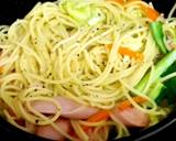 お昼はたっぷり野菜＆魚肉のペペロン・スパ作り方6写真