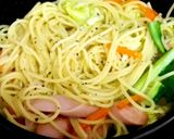 お昼はたっぷり野菜＆魚肉のペペロン・スパ作り方6写真