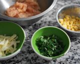 チーズ入り鶏つくね、甘酒みそ風味作り方2写真