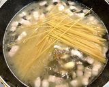 フライパンだけで簡単ねぎ塩ぶたパスタ作り方4写真