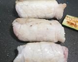 お弁当に彩りを☆豚ロースズッキーニ巻き作り方3写真