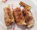 お弁当に彩りを☆豚ロースズッキーニ巻き作り方5写真