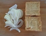 こくウマ☆厚揚げと玉ねぎのみそ焼き作り方2写真