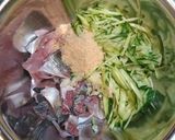 韓国風あじ丼作り方3写真