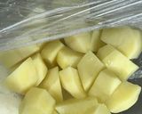 マーブルマッシュポテト作り方1写真