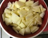 簡単♪りんごのカップチーズケーキ作り方1写真