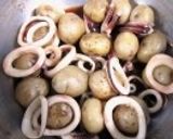 コロッと♥新じゃがとイカの煮っころがし作り方6写真