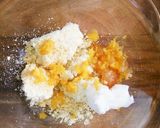 オレンジとチョコのおからケーキ♡胡桃ｉｎ作り方5写真