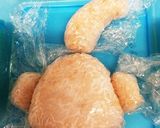 キャラ弁 簡単ドラゴンボール魔人ブー作り方2写真