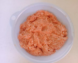 豚ひき肉と新玉ねぎつくね焼♬とろ～り甘♡作り方3写真