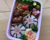 キャラ弁＊お花の手毬おにぎり＊作り方5写真