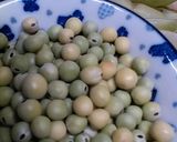 うすい豆と釜上げ桜エビのご飯作り方2写真