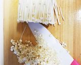 ♥美味しいヘルシーえのきハンバーグ♥作り方1写真