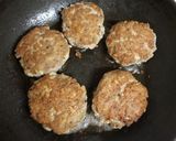 ♥美味しいヘルシーえのきハンバーグ♥作り方5写真